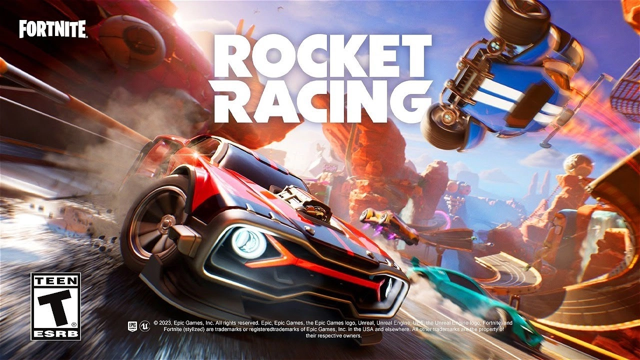 لعبة Fortnite Rocket Racing